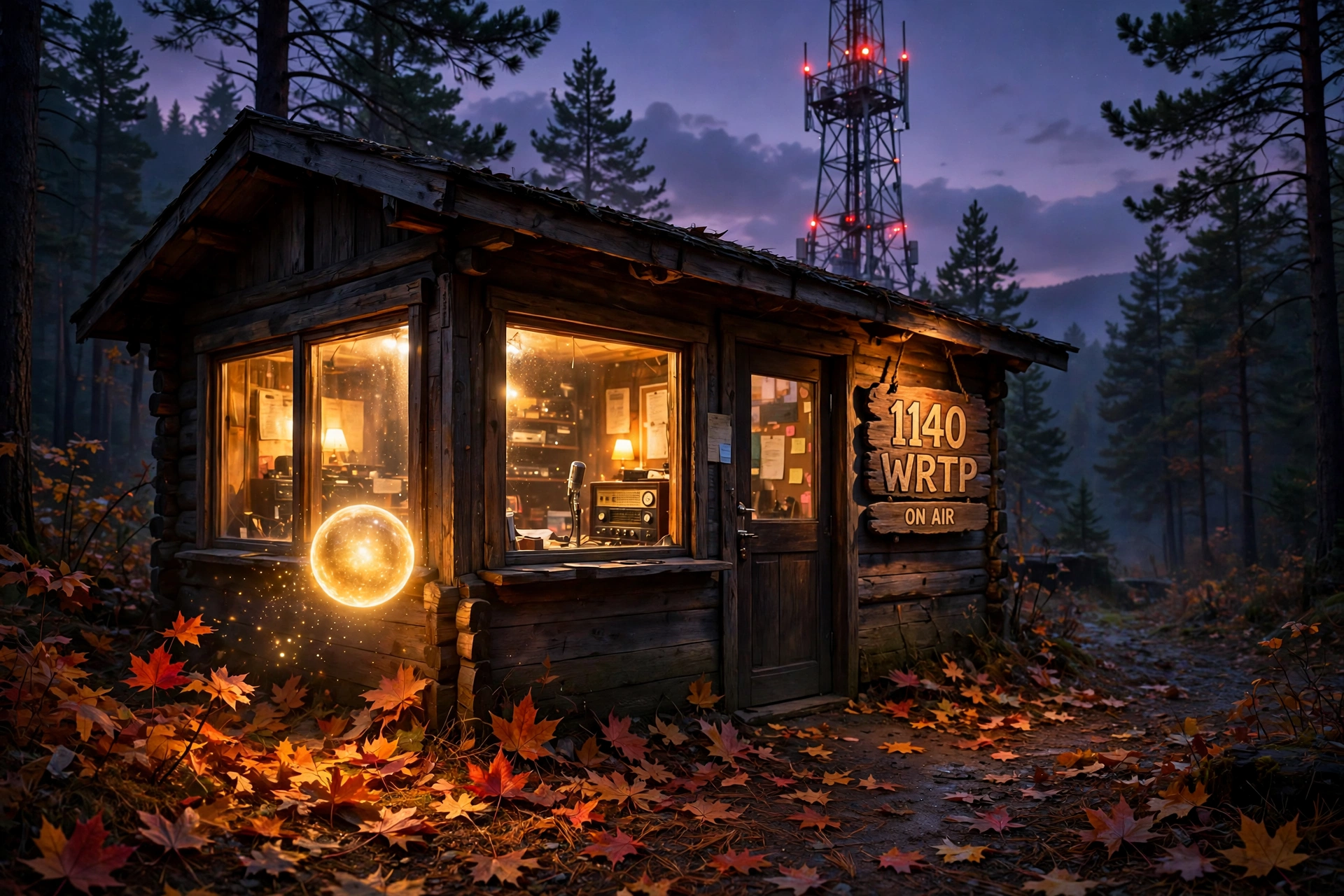 Alex keeps the night watch at the studio on the first night of November, orb glowing at the window, the...