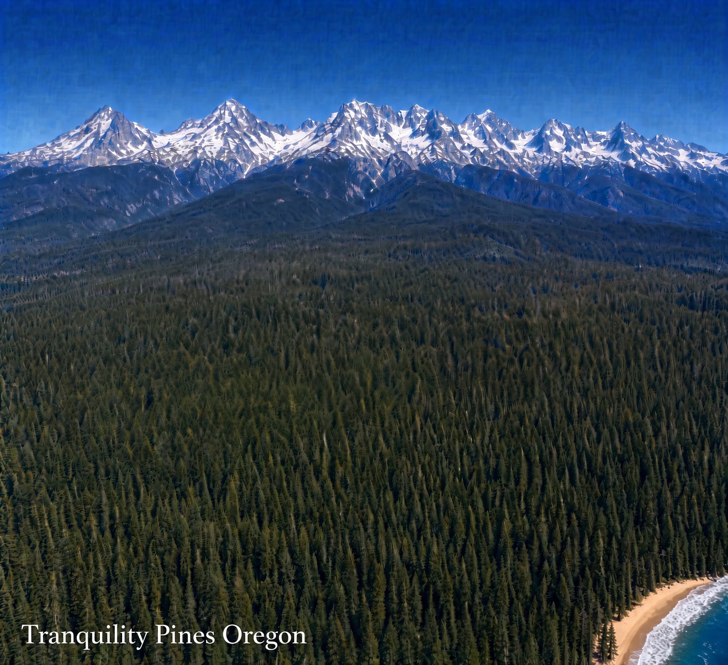 Tranquility Pines, Oregon — the land before the town