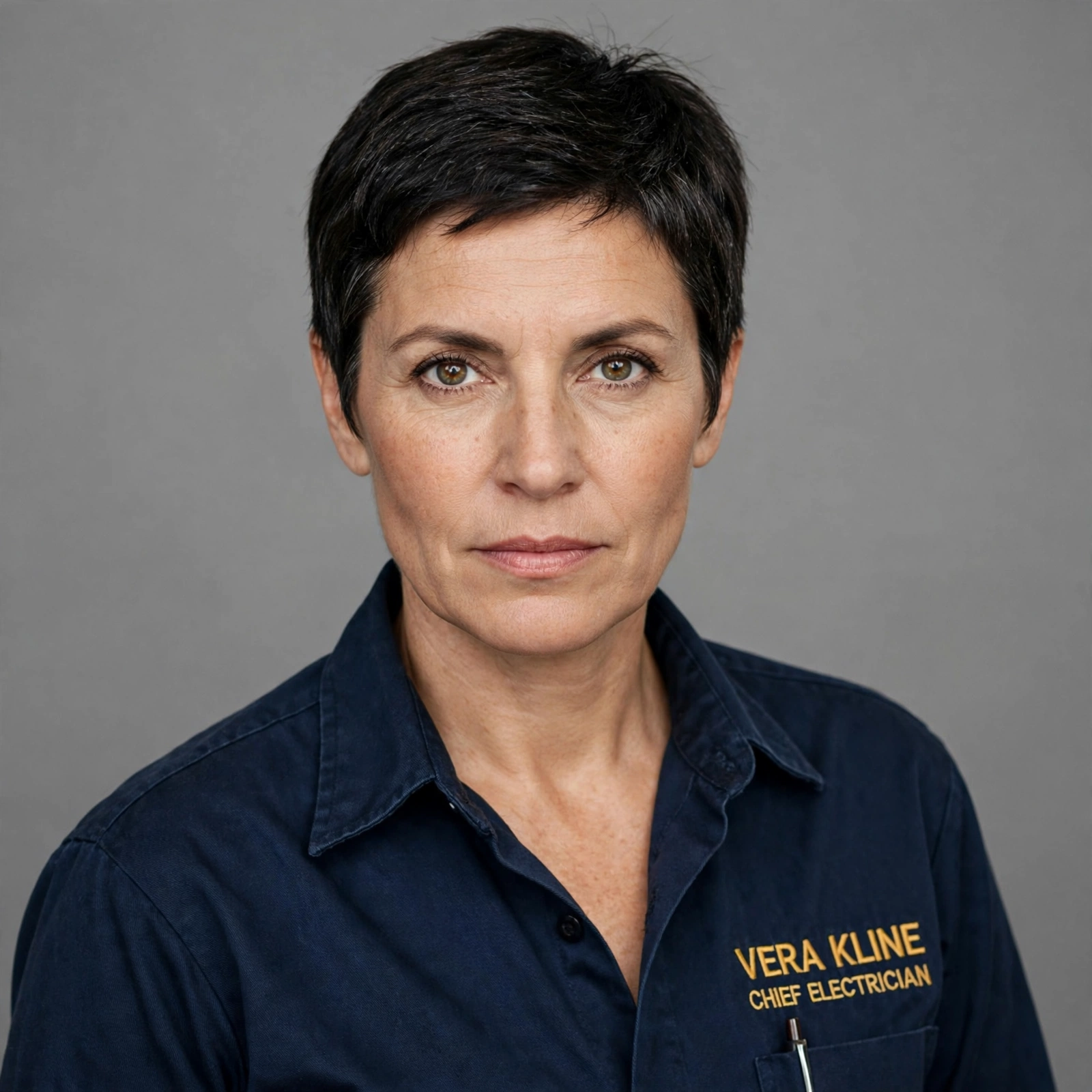 Foreman Vera Kline (Electrical crew)